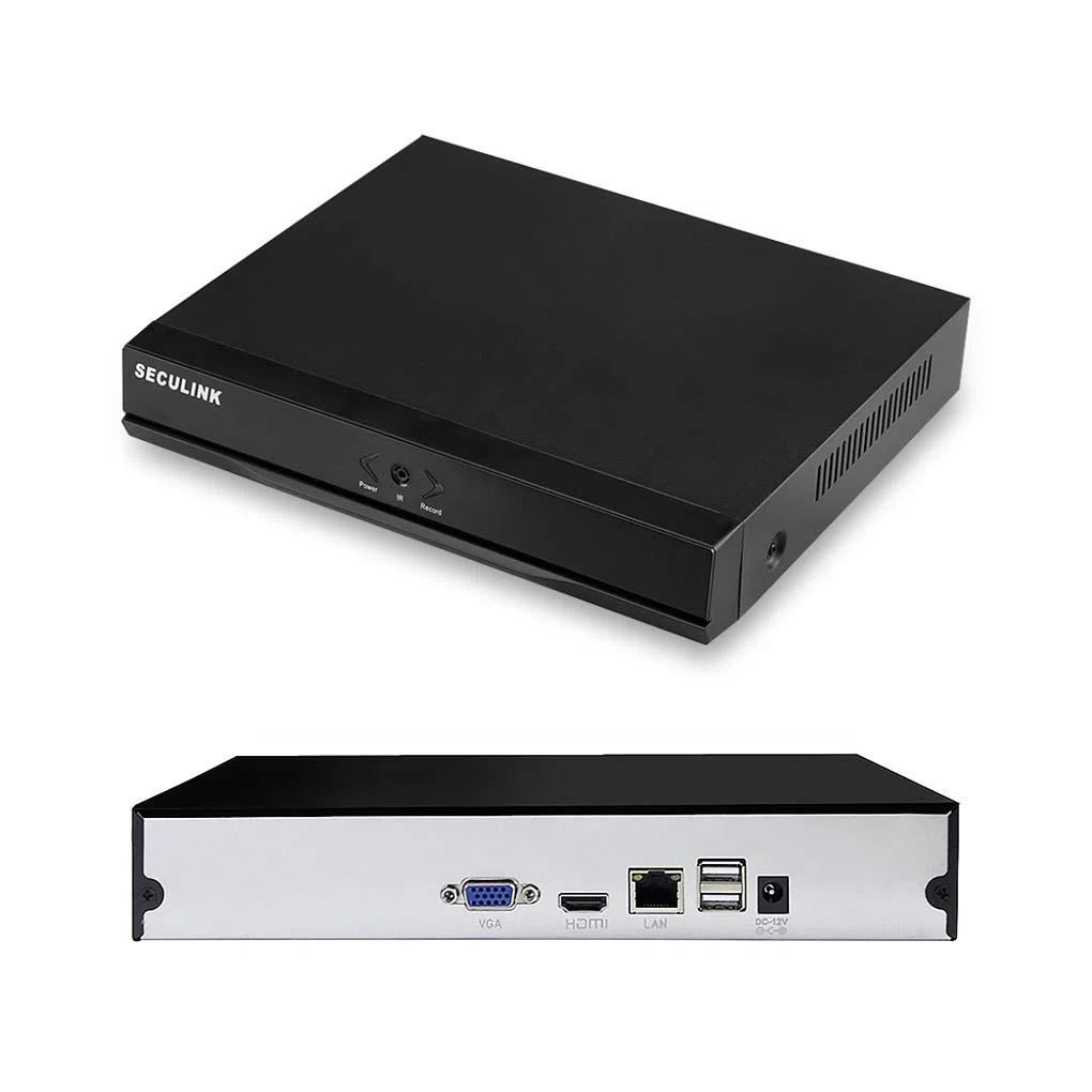 16 canali 4K NVR (1080p / 3MP / 4MP / 5MP / 8MP) Ultra HD Videoregistratore di rete Cloud P2P Telecomando (16-CH)