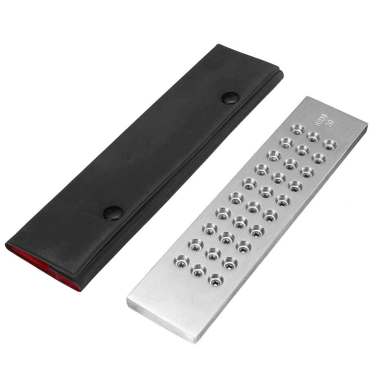 3.00-0.5Mm Tungsten Carbide Steel Wire Drawplates 30 Square Holes Wiring Draw Plate