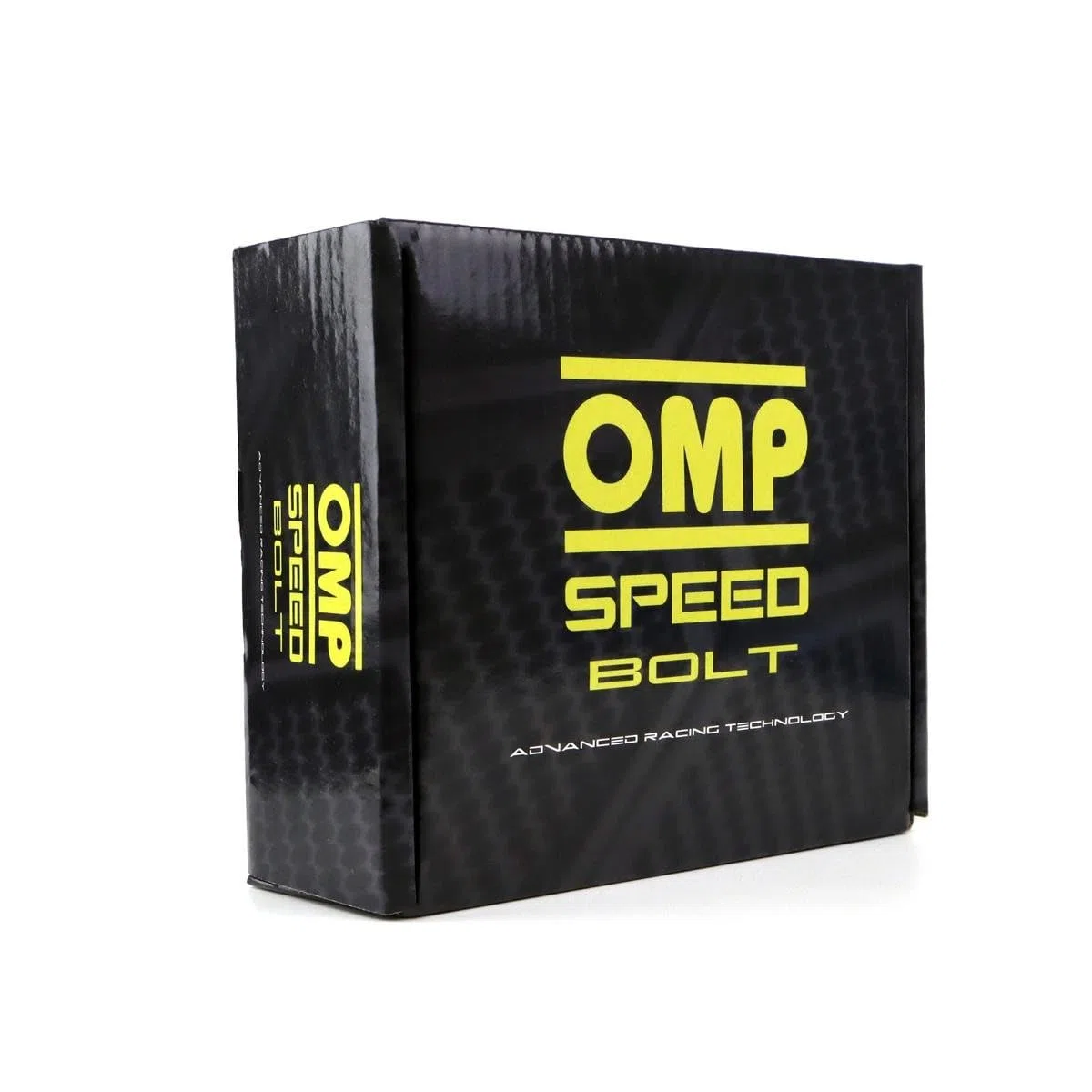 OMP SPEED Set di 20 viti a ruota con metrica M12X1.25 Chiave da 17/19 Lunghezza filettata da 27 mm, colore nero e materiale DIN 10,9