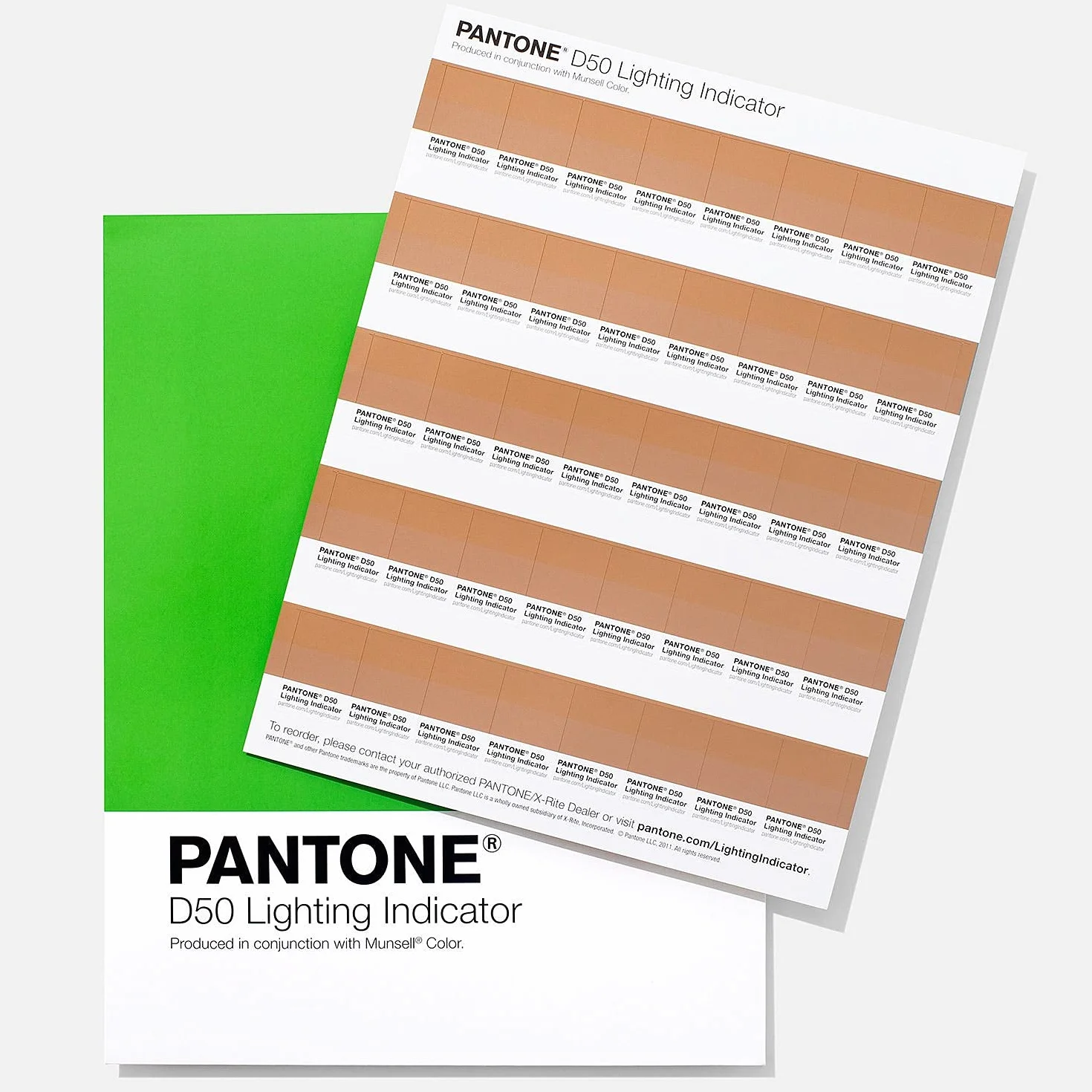 Pantone LNDS-1PK-D50 Lighting Indicator Adesivi D50