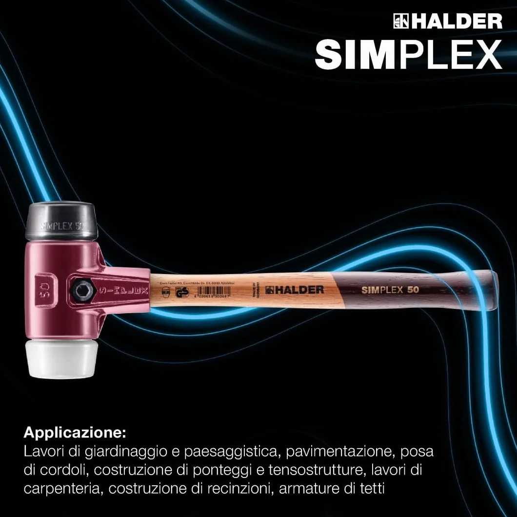 Da Martello Simplex 80 Mm Gomma/Superp. Halder