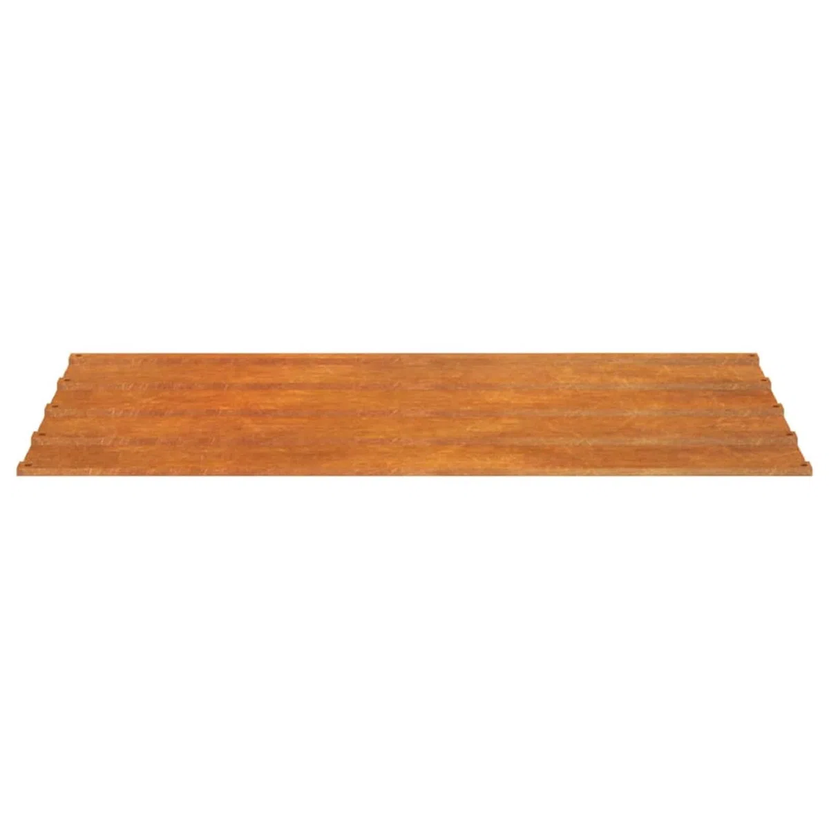Brokky Pannelli per Tetti 12 pz Ruggine 80x44 cm in Acciaio Corten,Lamiera trapezoidale profilata,lamiera trapezoidale,lastre Ondulate per Tetto, lamiera trapezoidale