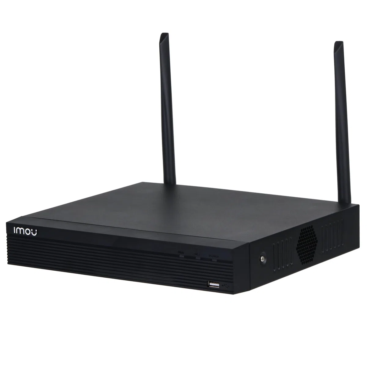 IMOU NVR 8 canali Wi-Fi. Registratore Continuo con predisposizione HDD Fino a 8Tb. Uscita Video HDMI e VGA. H.265. Portata Wi-Fi Fino a 100mt in Campo Aperto. WiFi 2x2 Mimo.
