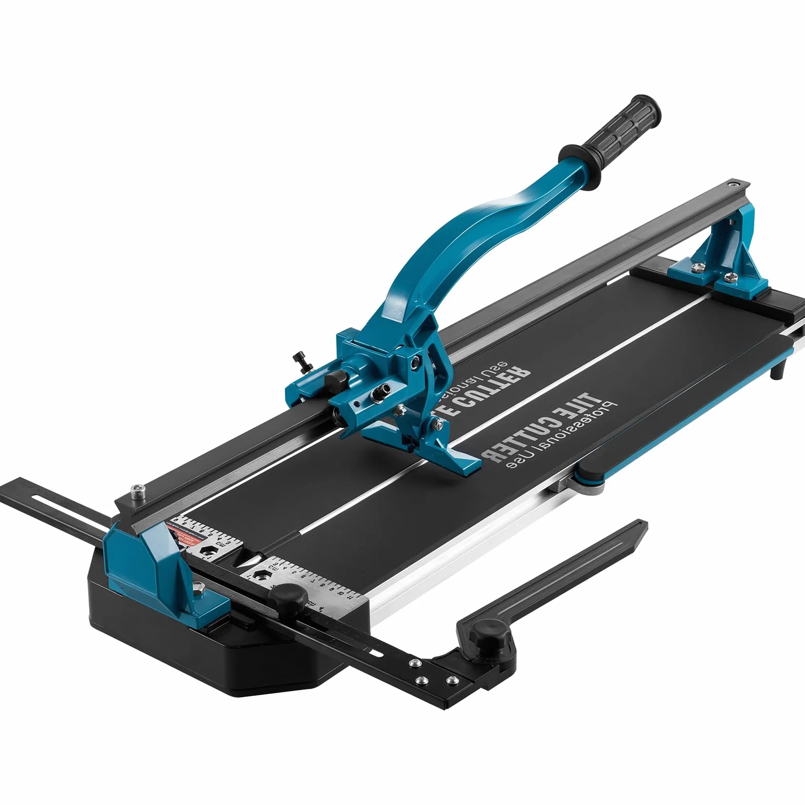 VEVOR Tagliapiastrelle, tagliapiastrelle manuale da 61 cm, strumenti per tagliare piastrelle con staffe doppie a guida singola, cappuccio da 3/5 "con guida laser precisa, strumenti per tagliare