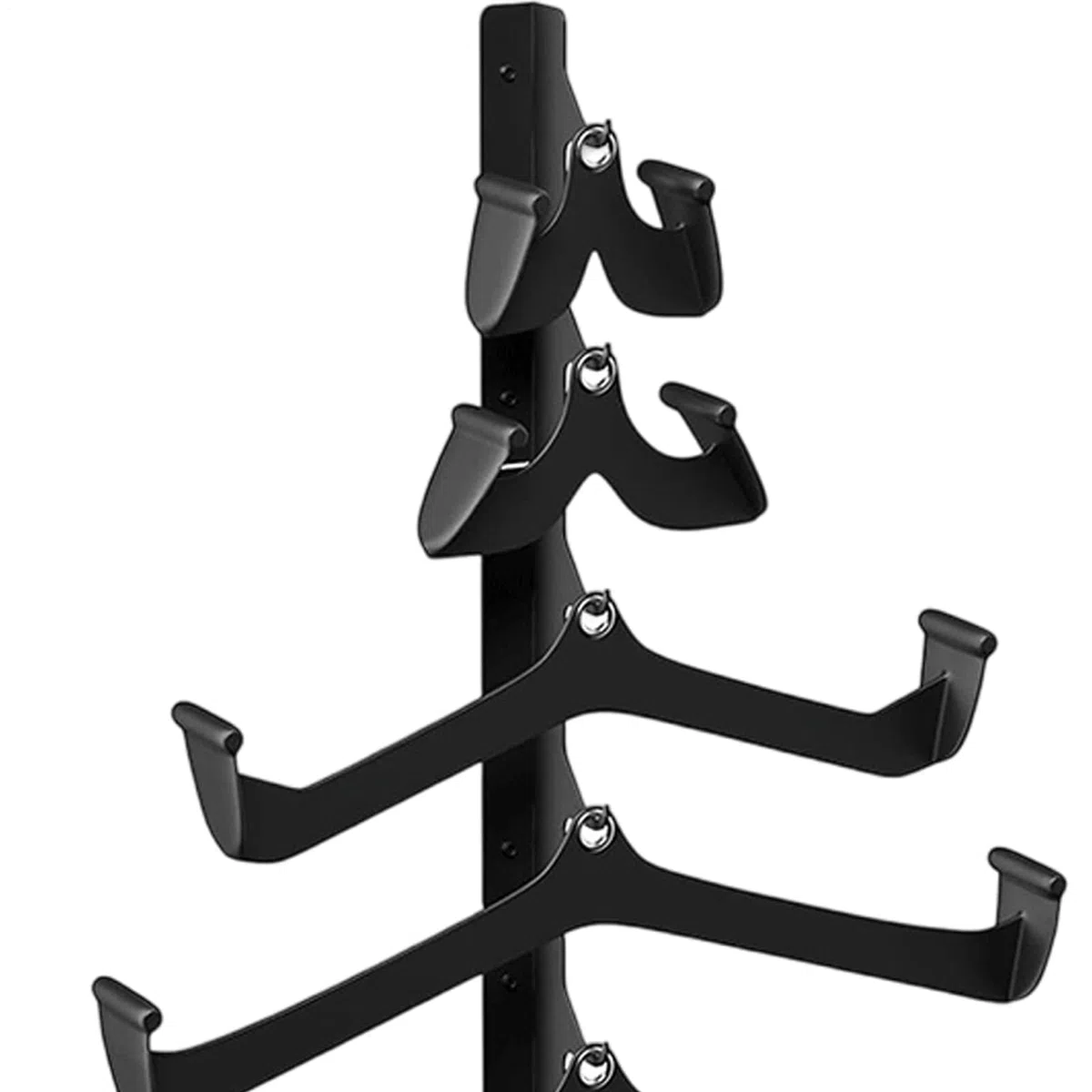 Lat Pull Down Bar Rack – 5 pezzi supporto da parete – Home Cable Attachment Storage Rack – per saltare corda manubri attrezzature fitness appassionati di allenamento