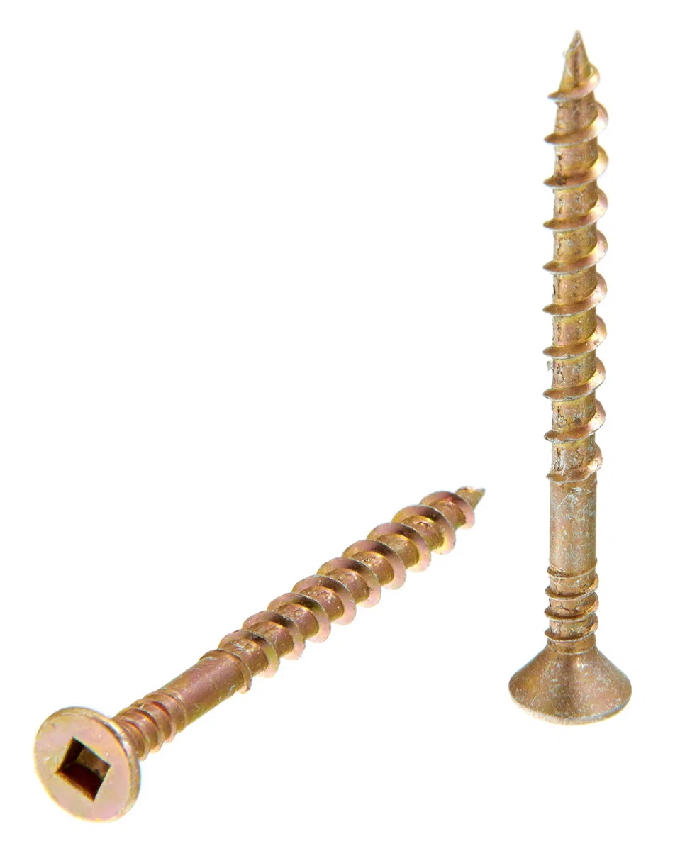 Senco 08F200Y Duraspin - Vite per sottopavimento, numero 8 da 5 cm, 1.000 pezzi per scatola