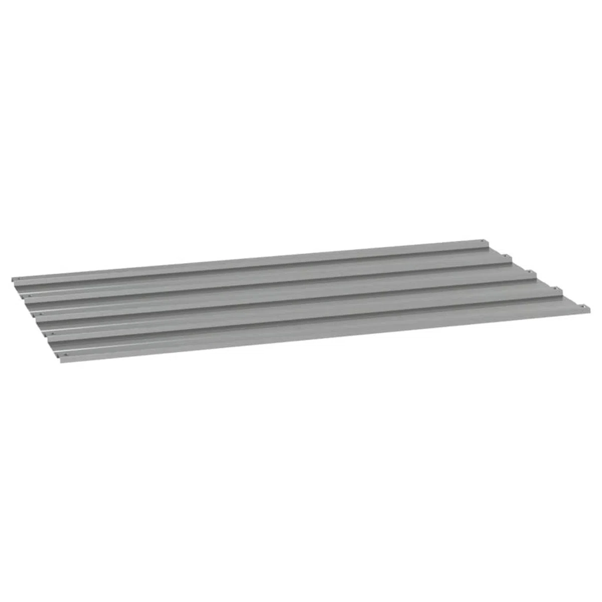 Brokky Pannelli per Tetti 12 pz Ruggine 80x44 cm in Acciaio Corten,Lamiera trapezoidale profilata,lamiera trapezoidale,lastre Ondulate per Tetto, lamiera trapezoidale