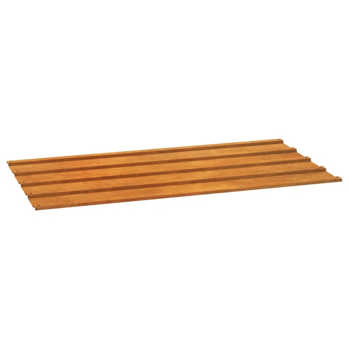Brokky Pannelli per Tetti 12 pz Ruggine 80x44 cm in Acciaio Corten,Lamiera trapezoidale profilata,lamiera trapezoidale,lastre Ondulate per Tetto, lamiera trapezoidale