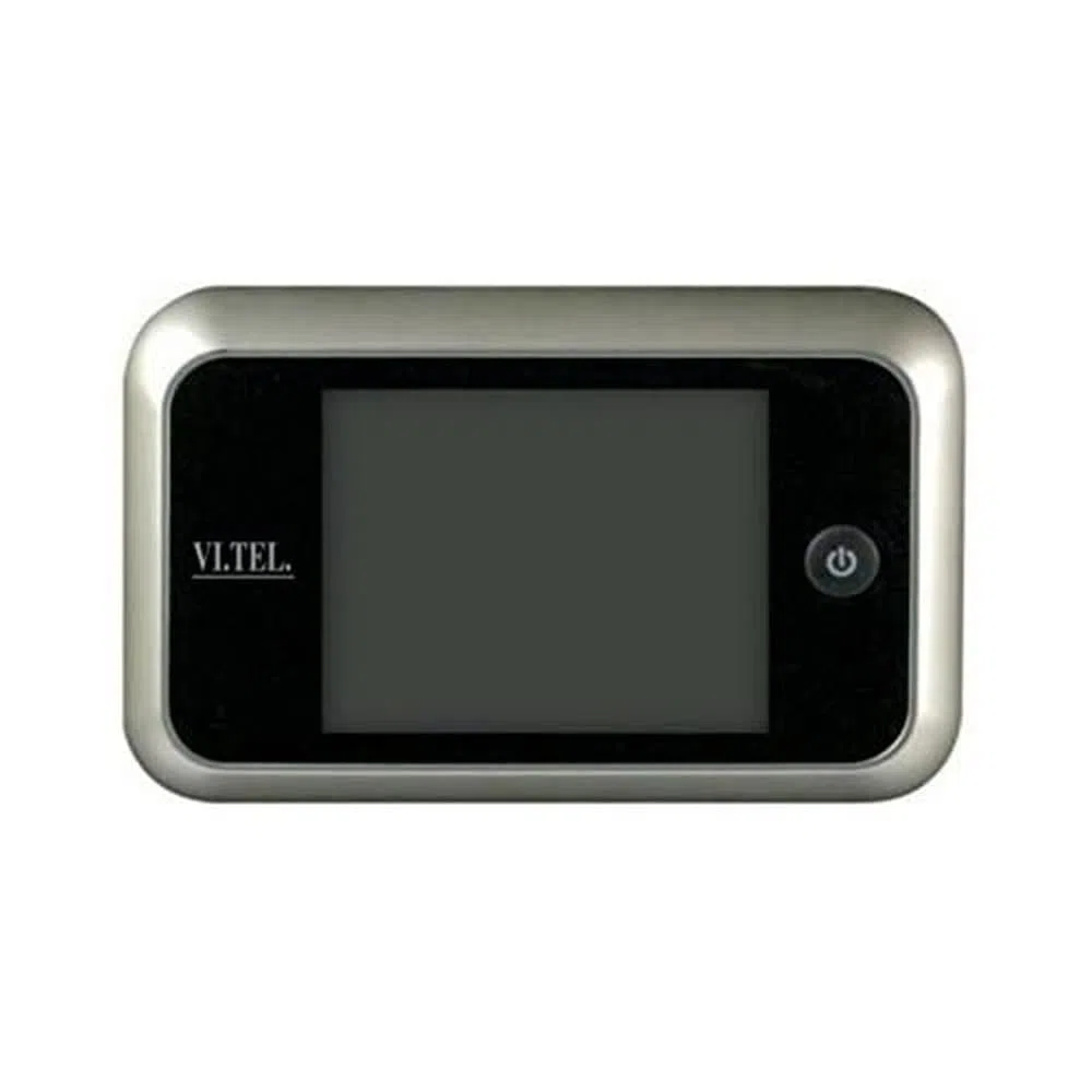 Vi.Tel. E0358 12 Spioncino Digitale, Argento