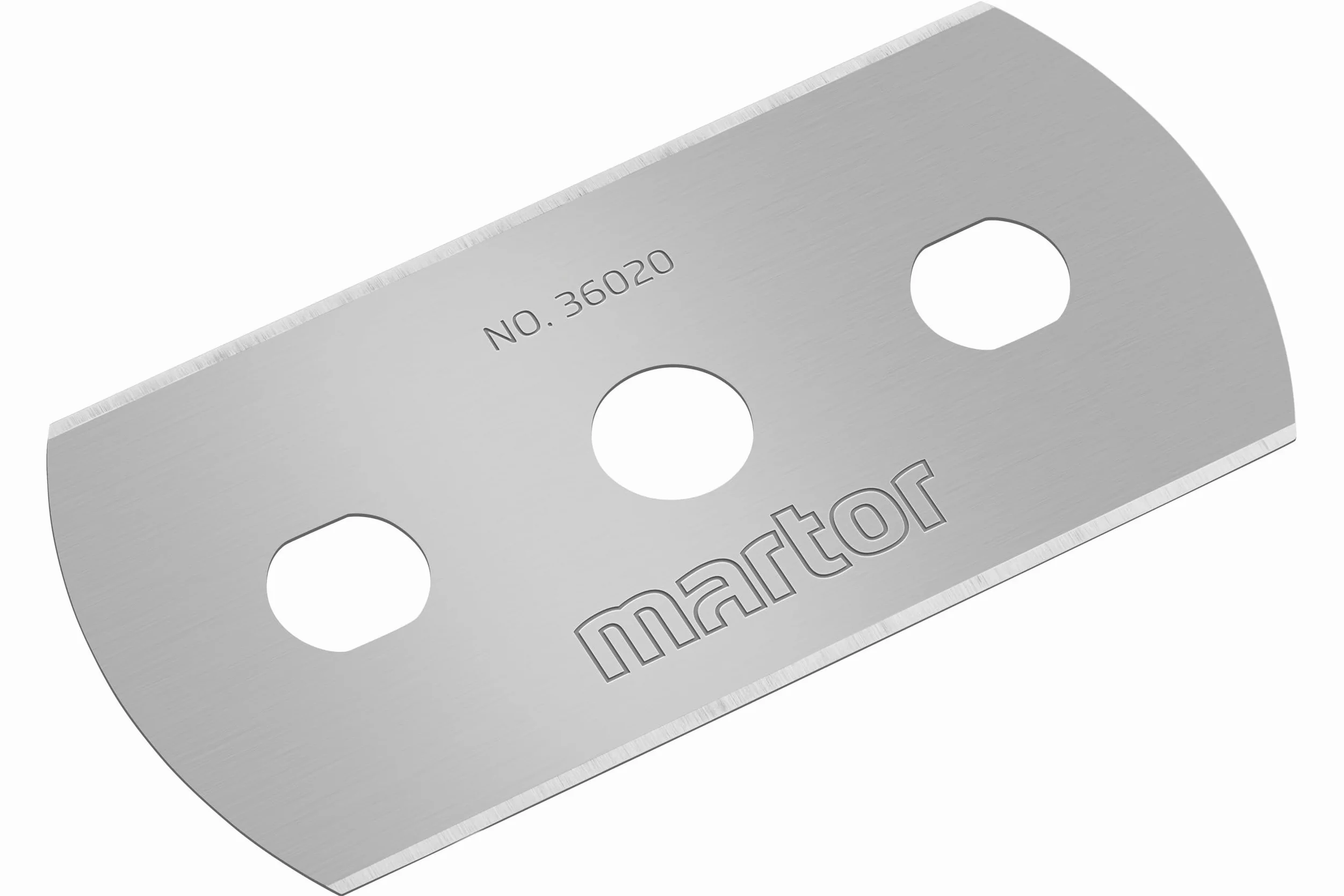 MARTOR 250 x Lama industriale, Lama di ricambio per Cutter, Coltello di sicurezza, 22 mm, affilata, in Erogatore, utilizzabile in 4 pieghe, No. 36020