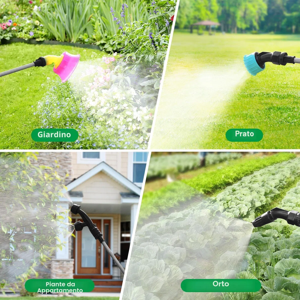 SYLSTAR Pompa Irroratrice a Batteria 12L, 3 Velocità Pompa a Spalla a Batteria con Indicatore, 7,4V Atomizzatore Potente Nebulizzatore Giardino con 5 Ugelli Regolabili per Giardino Cortile Prato