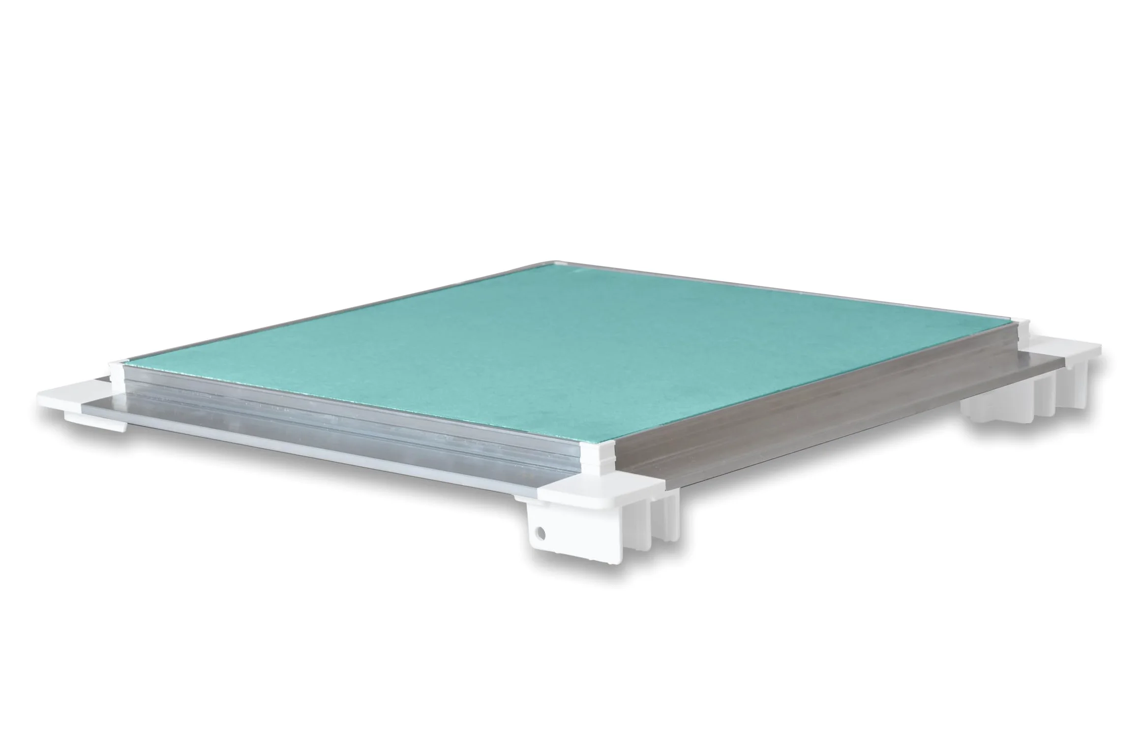 AKIFIX NAMCP04082BD BOTOLA D'ISPEZIONE DORIKA LASTRA 13 mm - 1 PZ - 40 x 70 cm TELAIO ALLUMINIO NATURALE GUARNIZIONE E SPORTELLO in CARTONGESSO
