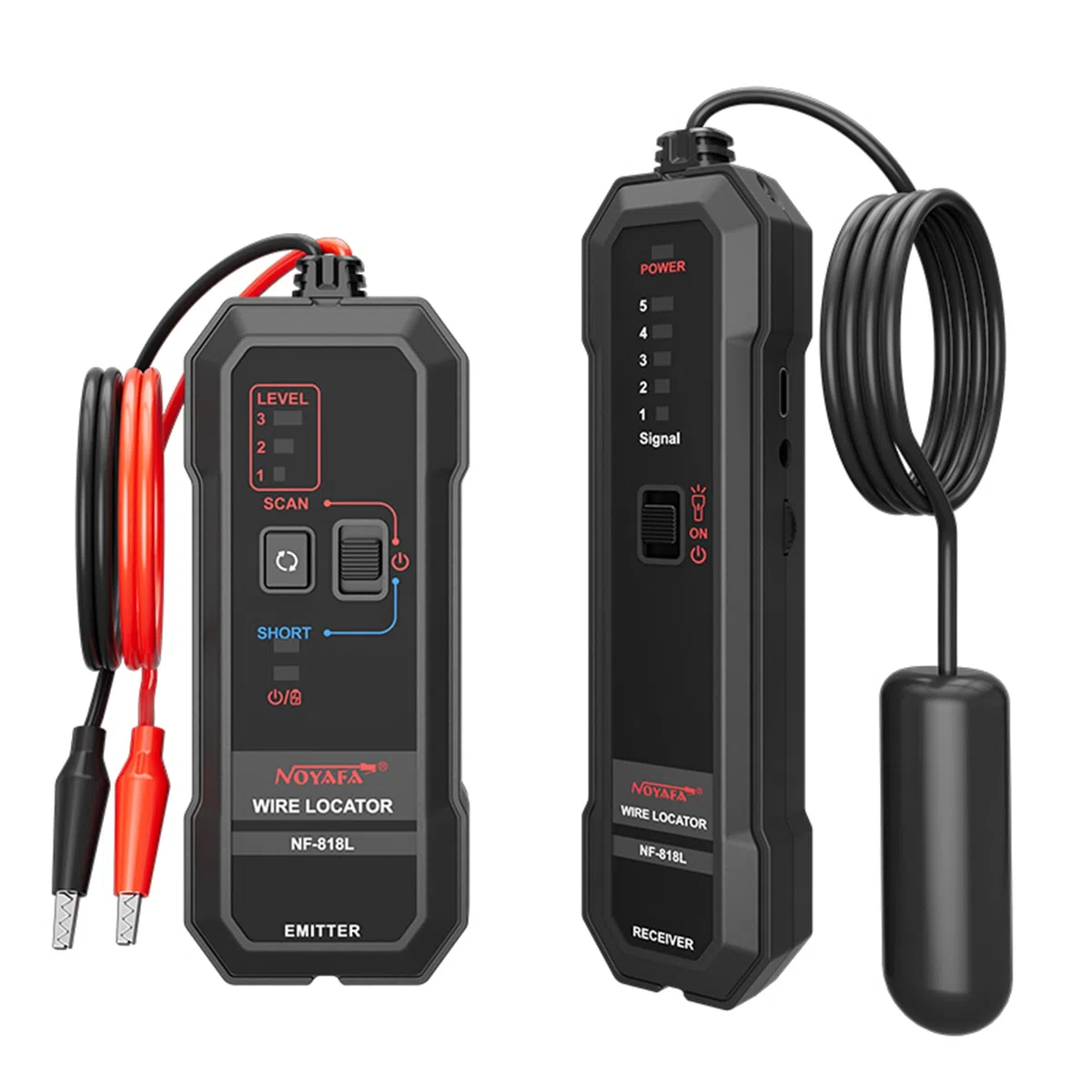 NOYAFA Upgraded Underground Wire Locator, Underground Cable Locator per recinzione animale domestico elettrico filo sotterraneo
