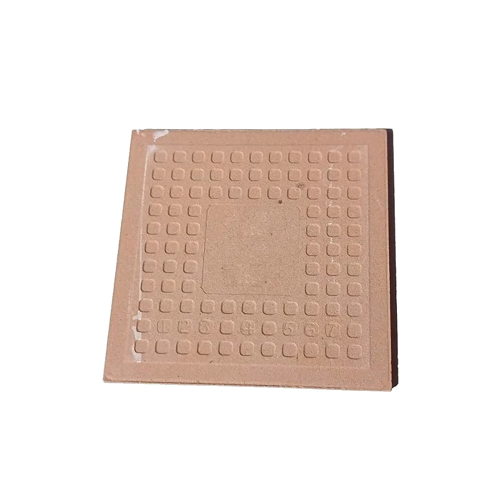 Mattonella Bianca Smaltata per Sublimazione cm 10x10. Pacco da 40 pezzi
