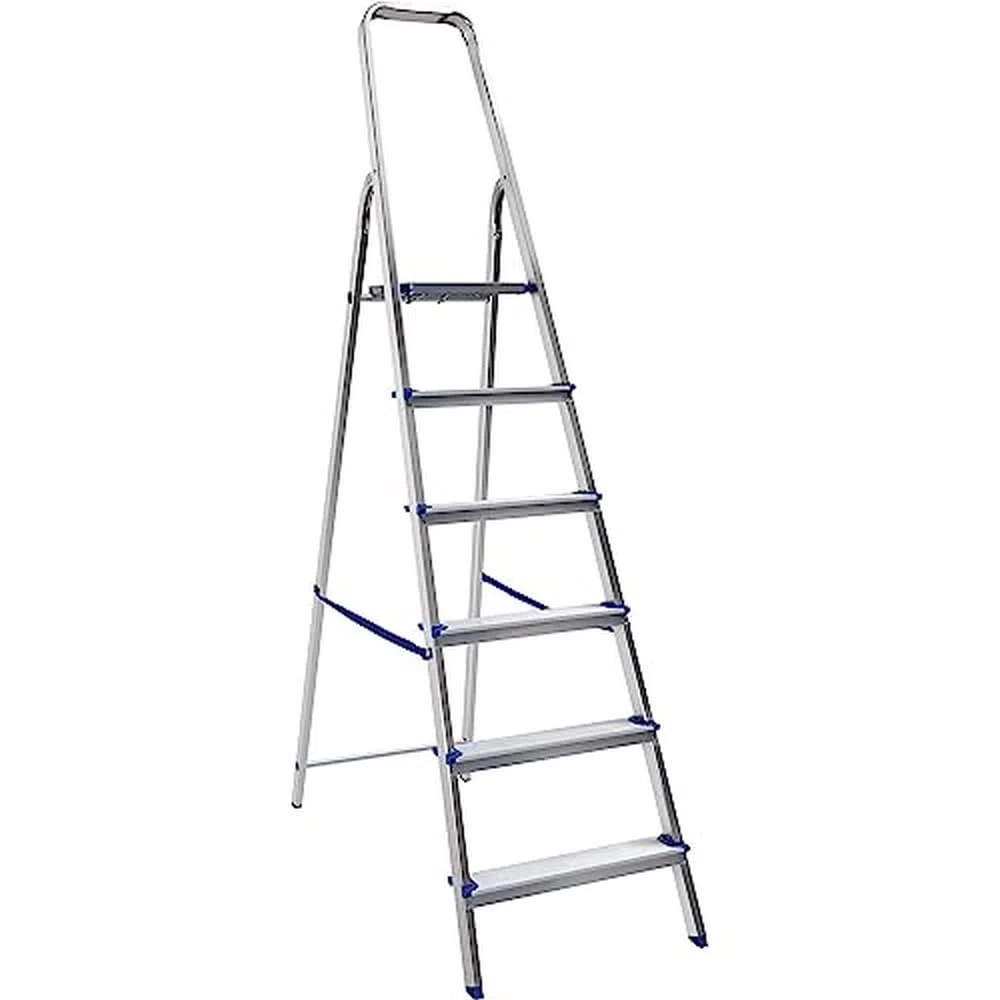 FRAMAR Scala Piuma 6 Gradini in Alluminio - Portata 100 Kg