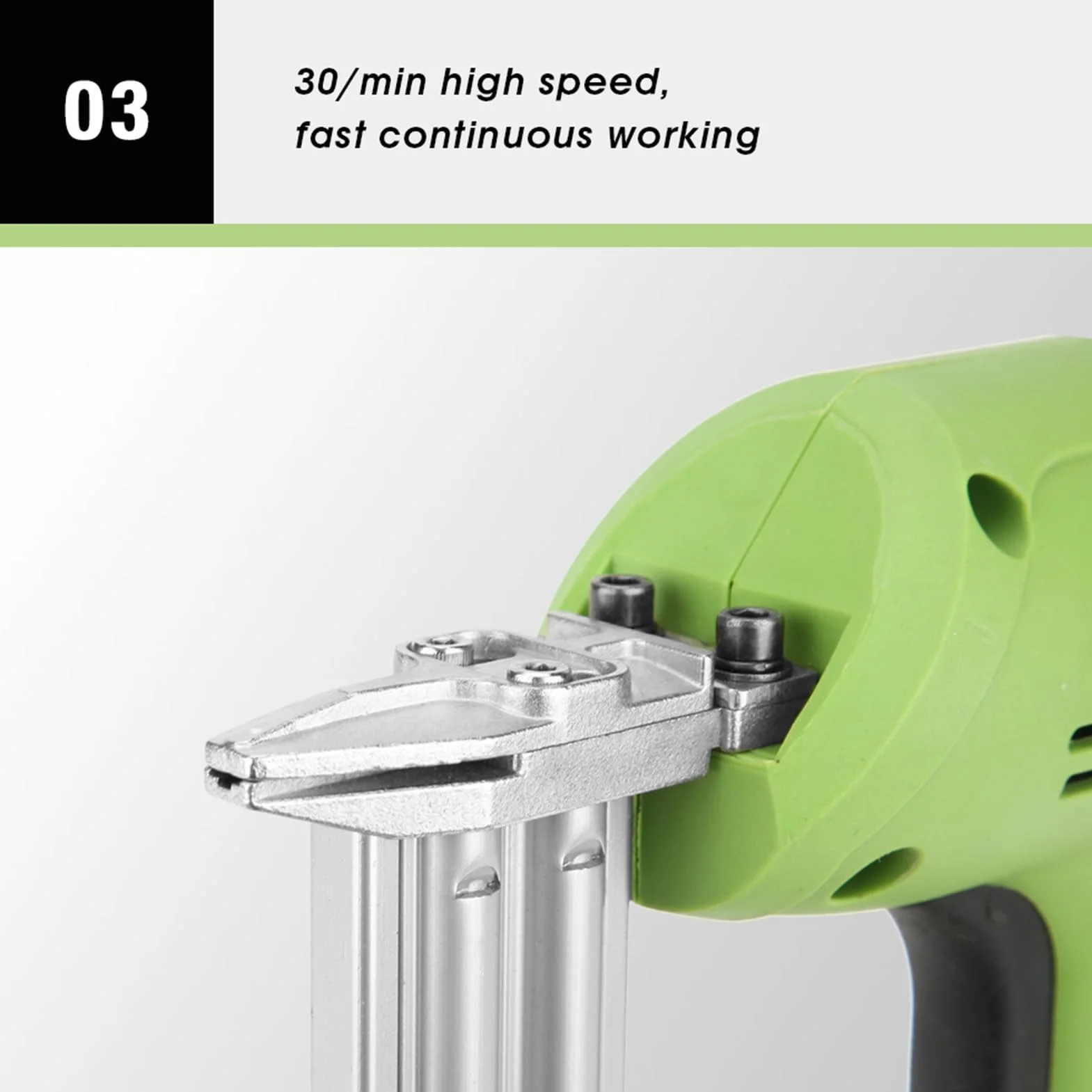 Brad Chiodatrice, Pistola Sparachiodi Elettrica 1800 W Capacità 100 Chiodi Lunghezza Chiodo 30 Mm, Graffatrice Elettrica Ergonomica per Tappezzeria Leggera, Legno, Carpenteria