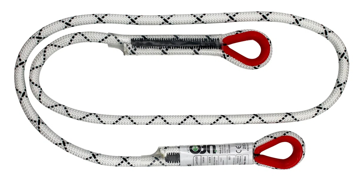 Imbracatura di Sicurezza Anticaduta Regolabile Professionale UFO, Kit con Sacca e Cordino regolabile 150cm, Arrampicata, Cintura di Sicurezza per Lavoro, Normativa EN361 EN358