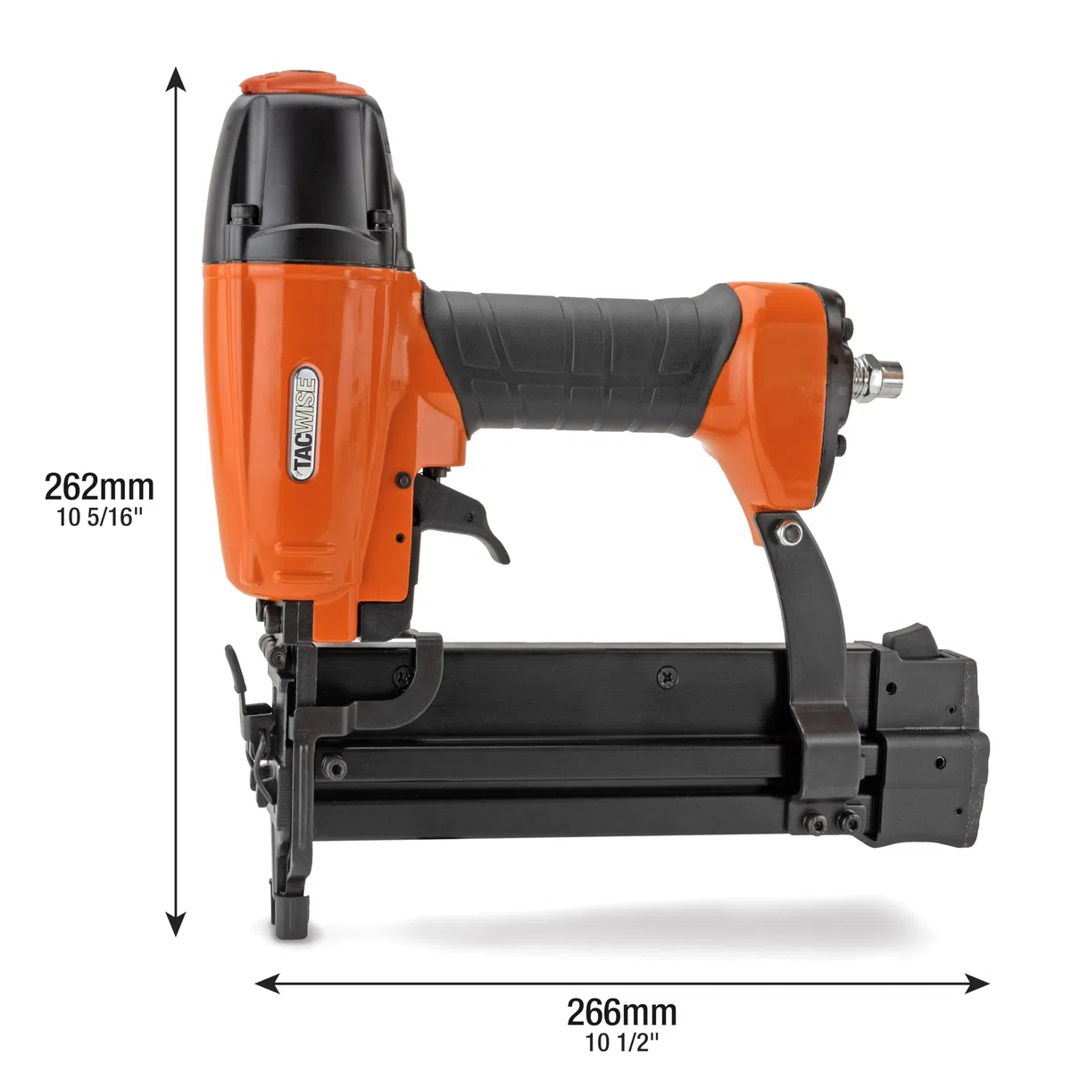 Tacwise 1804 Chiodatrice/Graffatrice Pneumatica 2 in 1 con 1000 Chiodi Tipo 18G / 30 mm e 800 Punti Tipo 90/25 mm