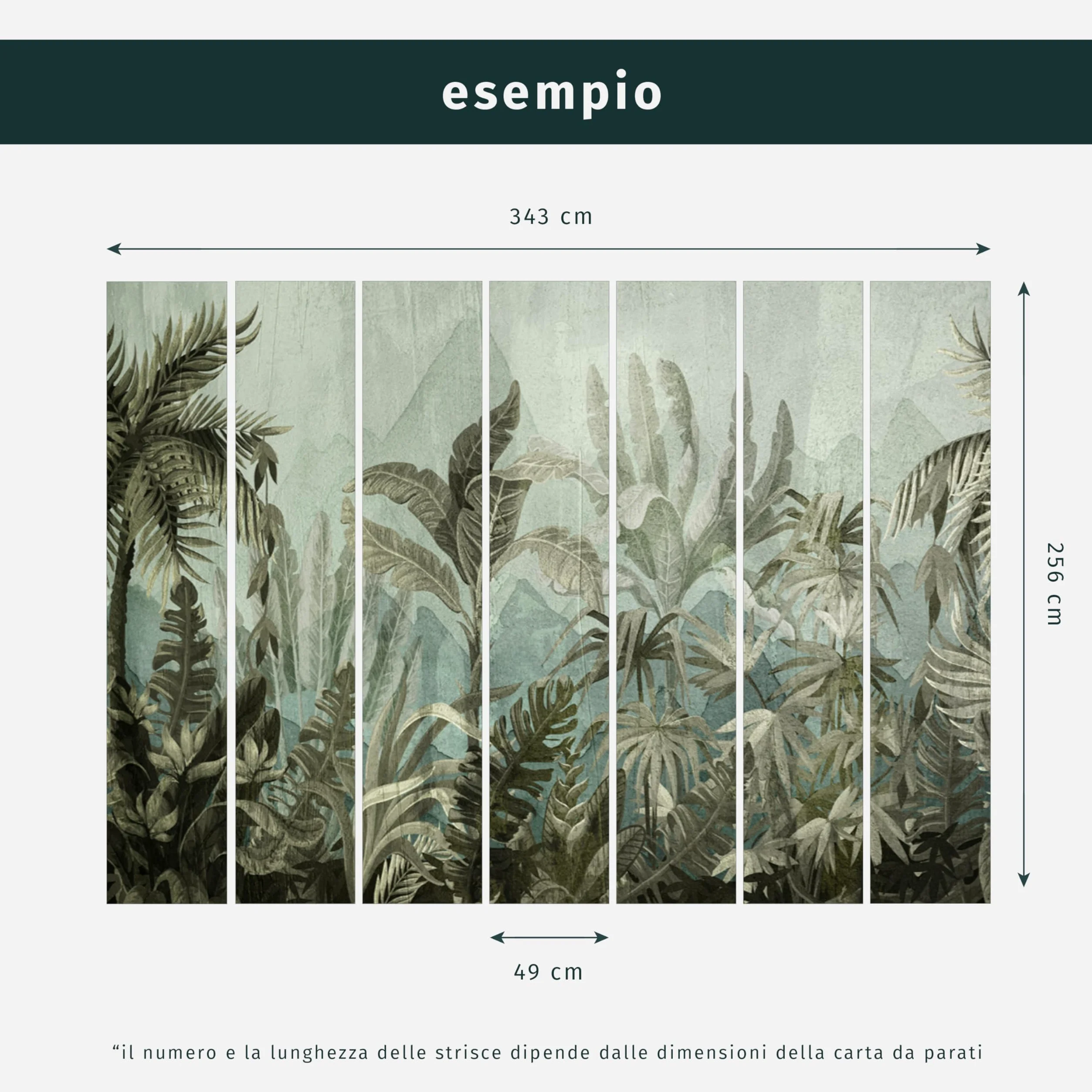 murando - Carta da Parati Adesiva Astratto 343x256 cm Fotomurali Adesivi Murali Rivestimento Parete Moderna per Pareti Adesiva Muro Decorativo Fotomurale Soggiorno Fiori Ornamento