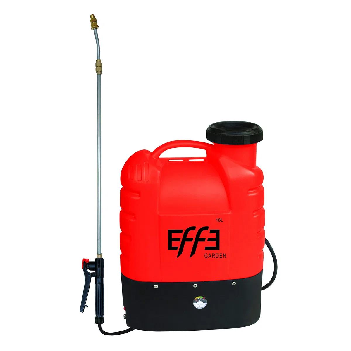 EFFE Pompa a Spalla Irroratrice a Batteria LT.16 Batteria a Piombo 12V 10AH | Pompa spruzzatrice a Piombo irrigazione Giardino