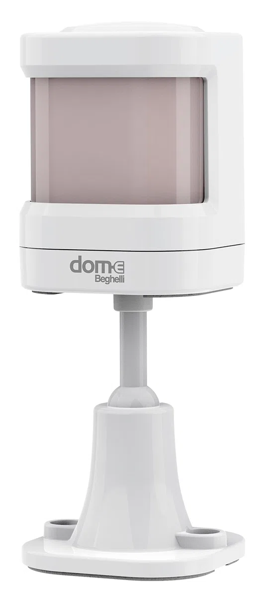 Beghelli - Kit Antitrusione Dom-e, Sistema di Allarme Wireless Wi-Fi/GSM con Batteria Anti Black-Out, Pulsante SOS, Compatibile Alexa e Google Home, Controllo via App e Assistente Vocale, Bianco