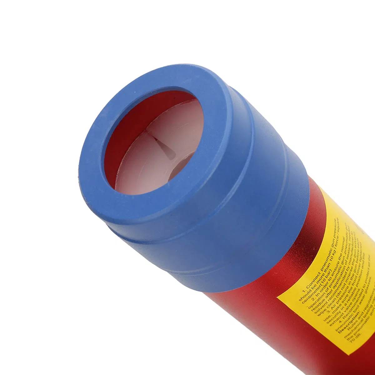 AUTO Pistola a colla pneumatica morbida, pistola a colla pneumatica con indicatore di velocità per la decorazione architettonica (600 ml) cessoria pistola mastic+pistola masticatrice
