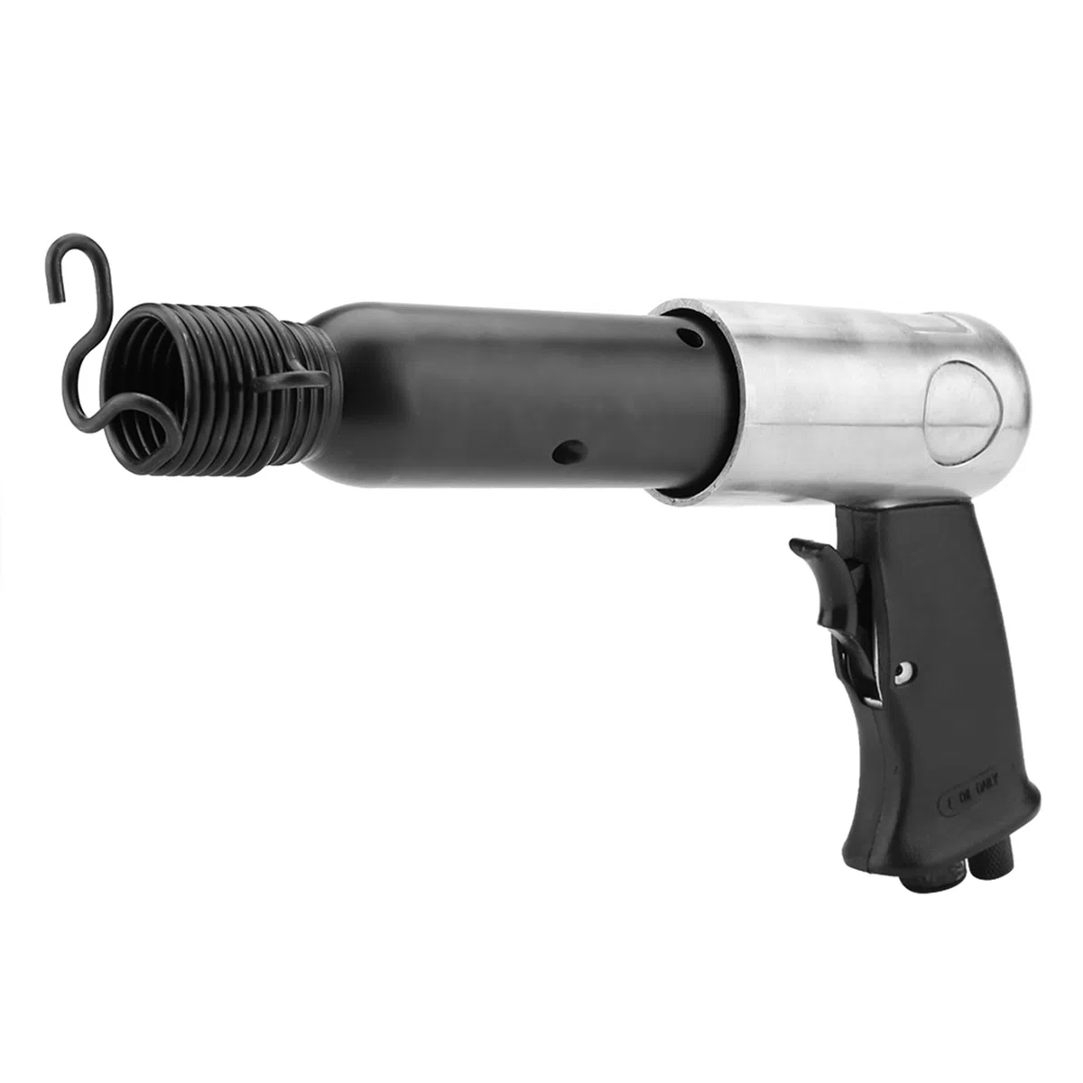 Martello Pneumatico 250mm con 5 Punte per Demolizione Calcestruzzo Muri e Lavori Edili