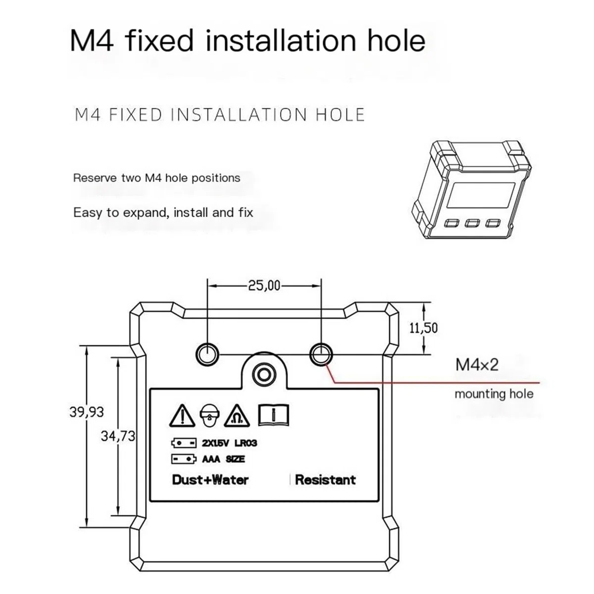 Livello elettronico, misuratore angolare digitale DXL180C Inclinometro digitale con righello livellante magnetico 180° Strumenti di misurazione(DXL180C magnetic)
