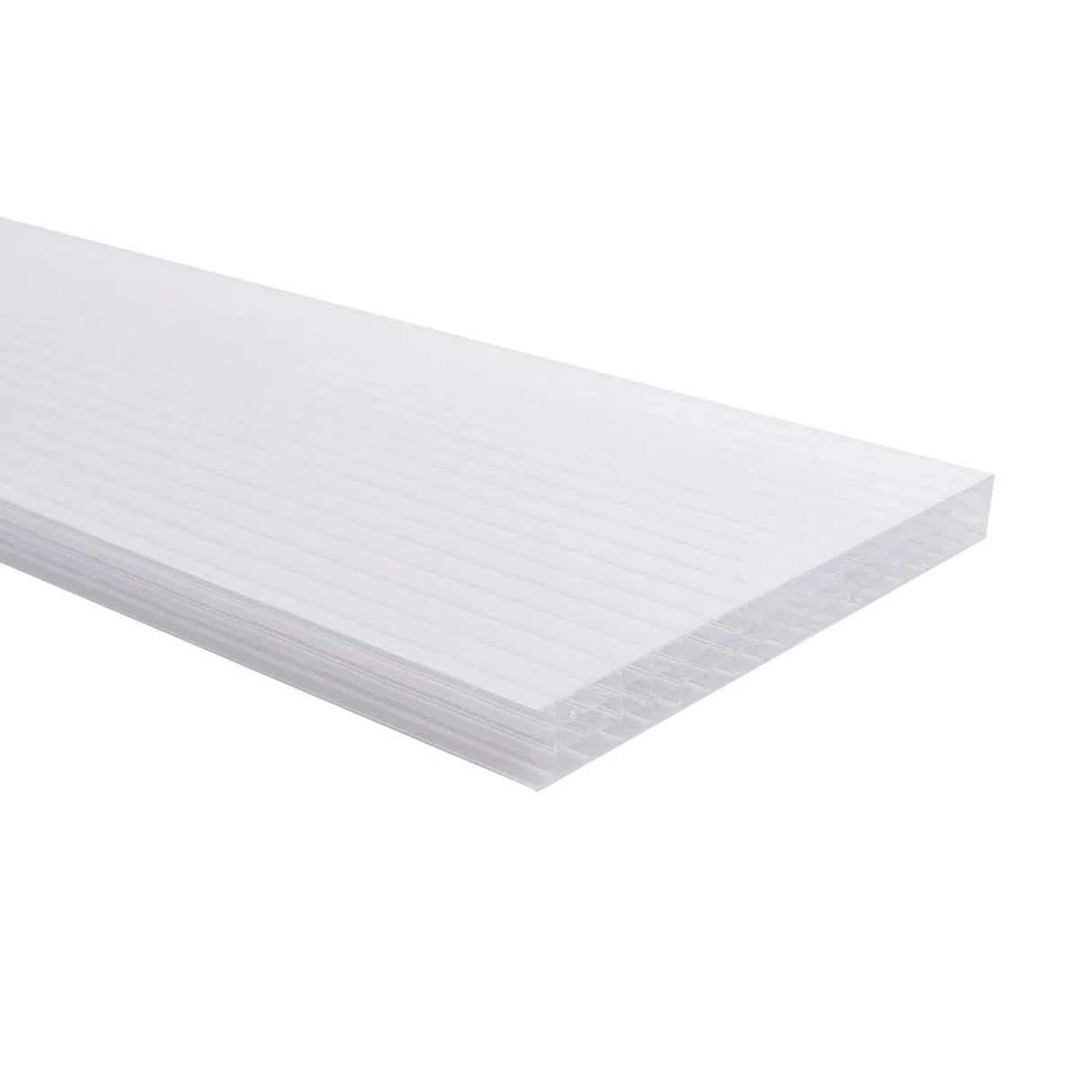 LASTRA POLICARBONATO ALVEOLARE EXOLON 3000x1050mm Spessore 10 mm 4 Pareti OPALE