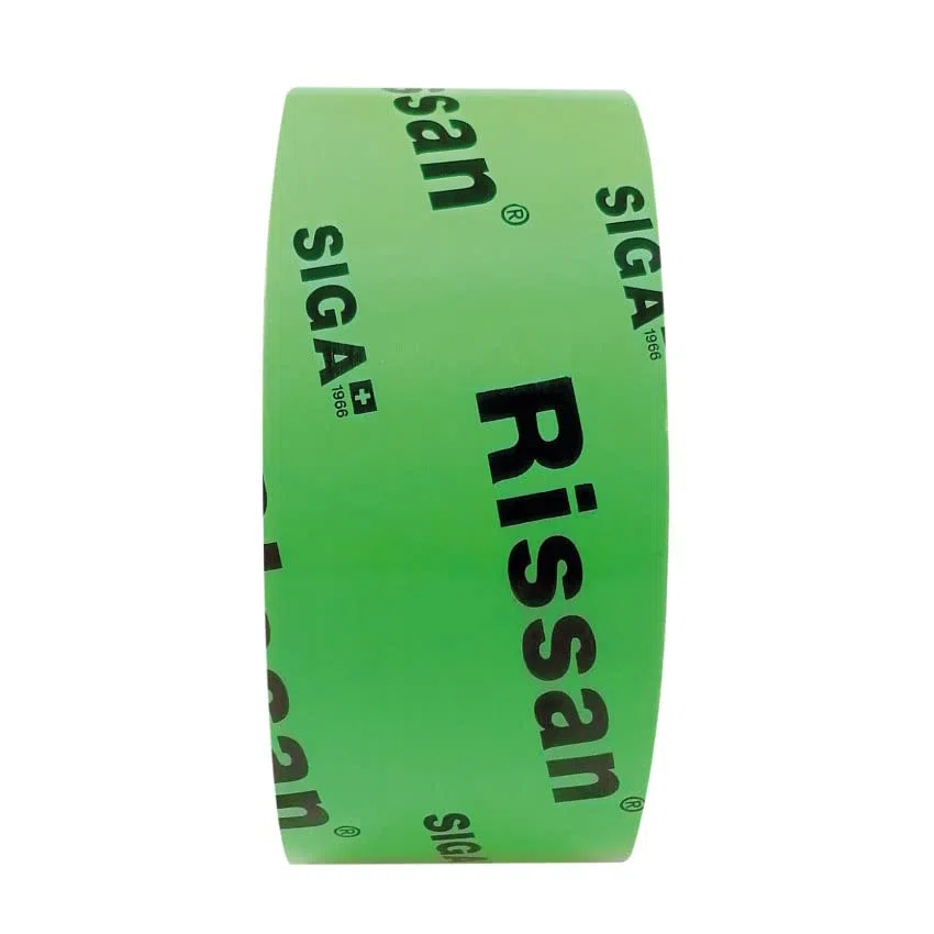 Siga Rissan 60-2 rotoli di nastro sigillante resistente all'acqua, 60 mm x 25 m, per frenare il vapore