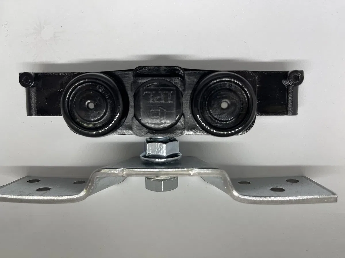 BINARIO KIT PER PORTA SCORREVOLE portata KG.80 (250 cm)