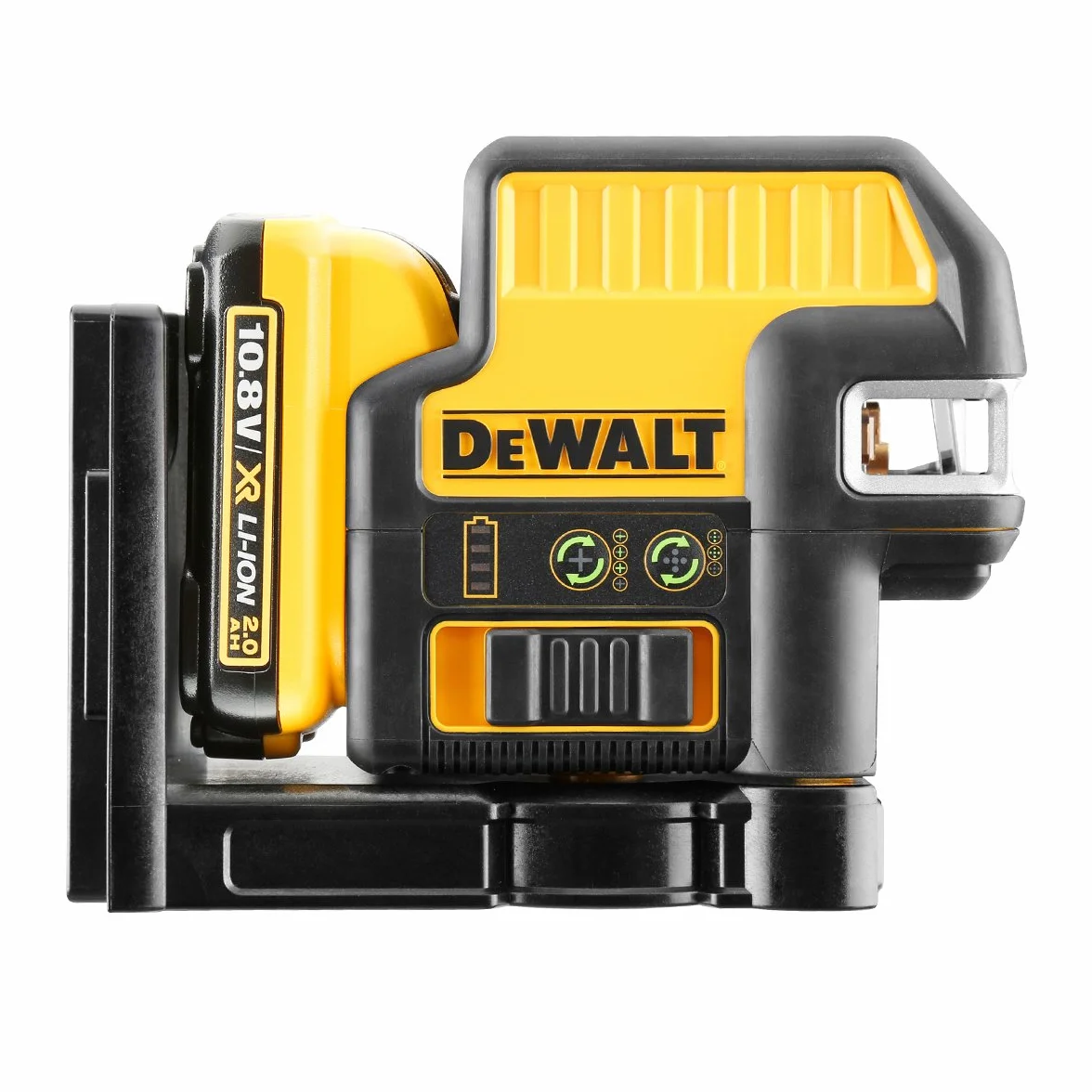 DeWalt DCE0825D1G-QW A 5 Linee Laser, Verde, 10.8 V, Nero