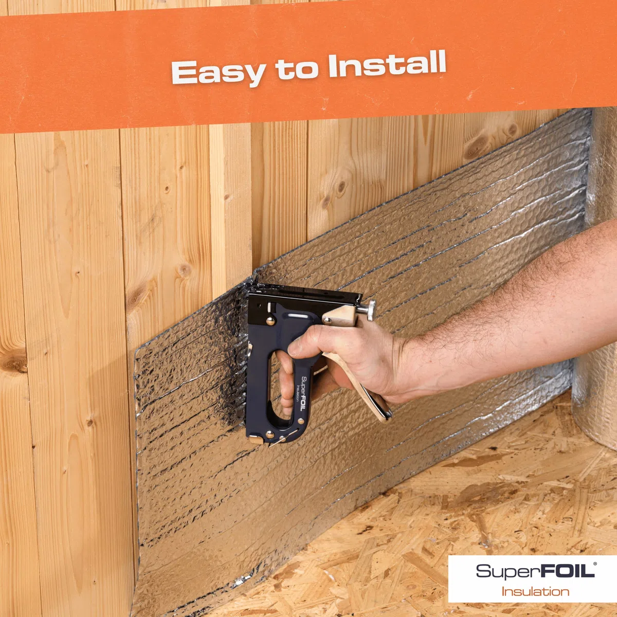 SuperFOIL Kit di Isolamento per Capanni - Soluzione Fai-Da-Te per Risparmiare Energia - Isolamento Termico Durevole 3-in-1 con Barriera Riflettente e Barriera al Vapore