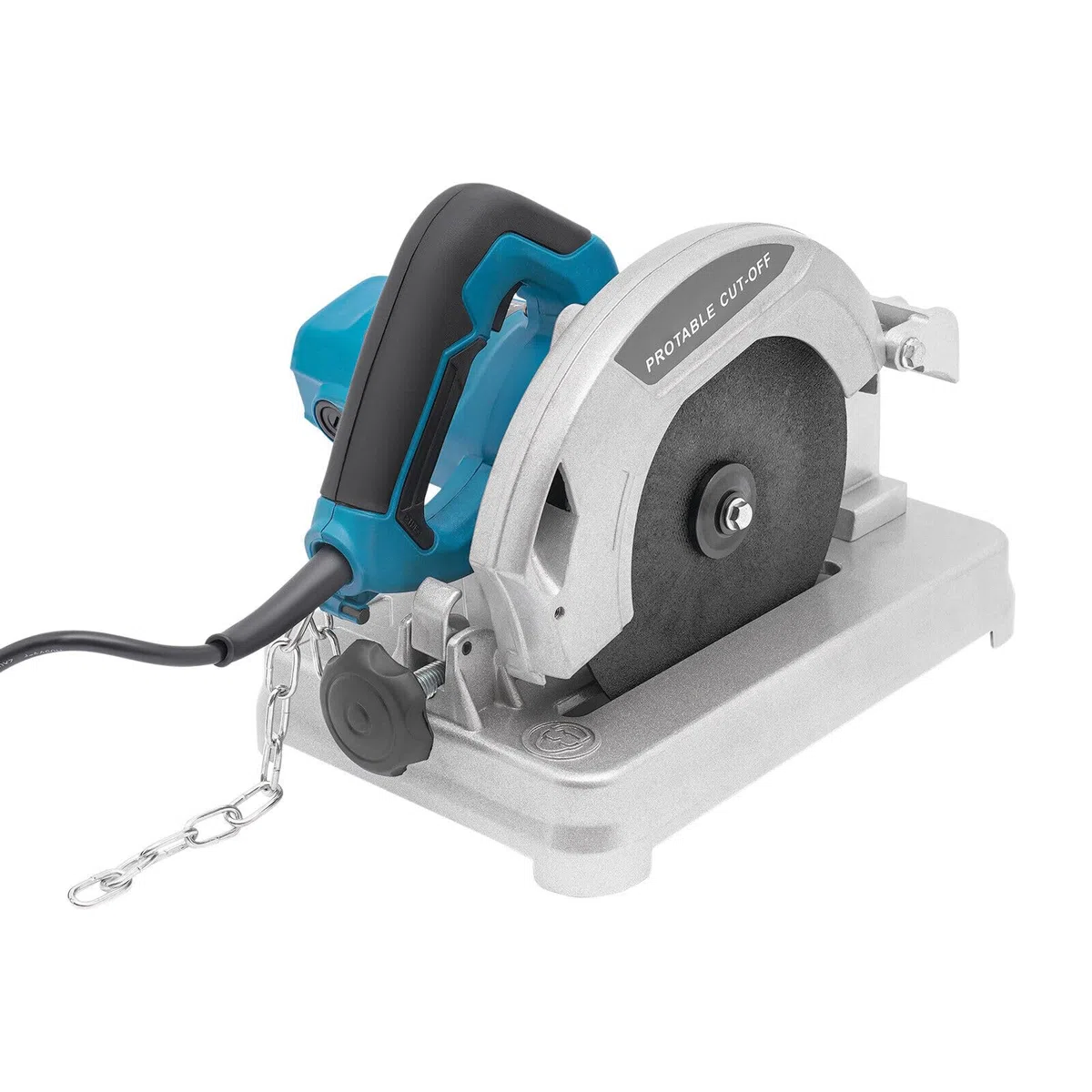 Sega da taglio in metallo, 1200 W, 185 mm, multiuso, con cavo, 5200 Rpm, Metal Chop Saw, multiuso, taglia legno, acciaio, alluminio