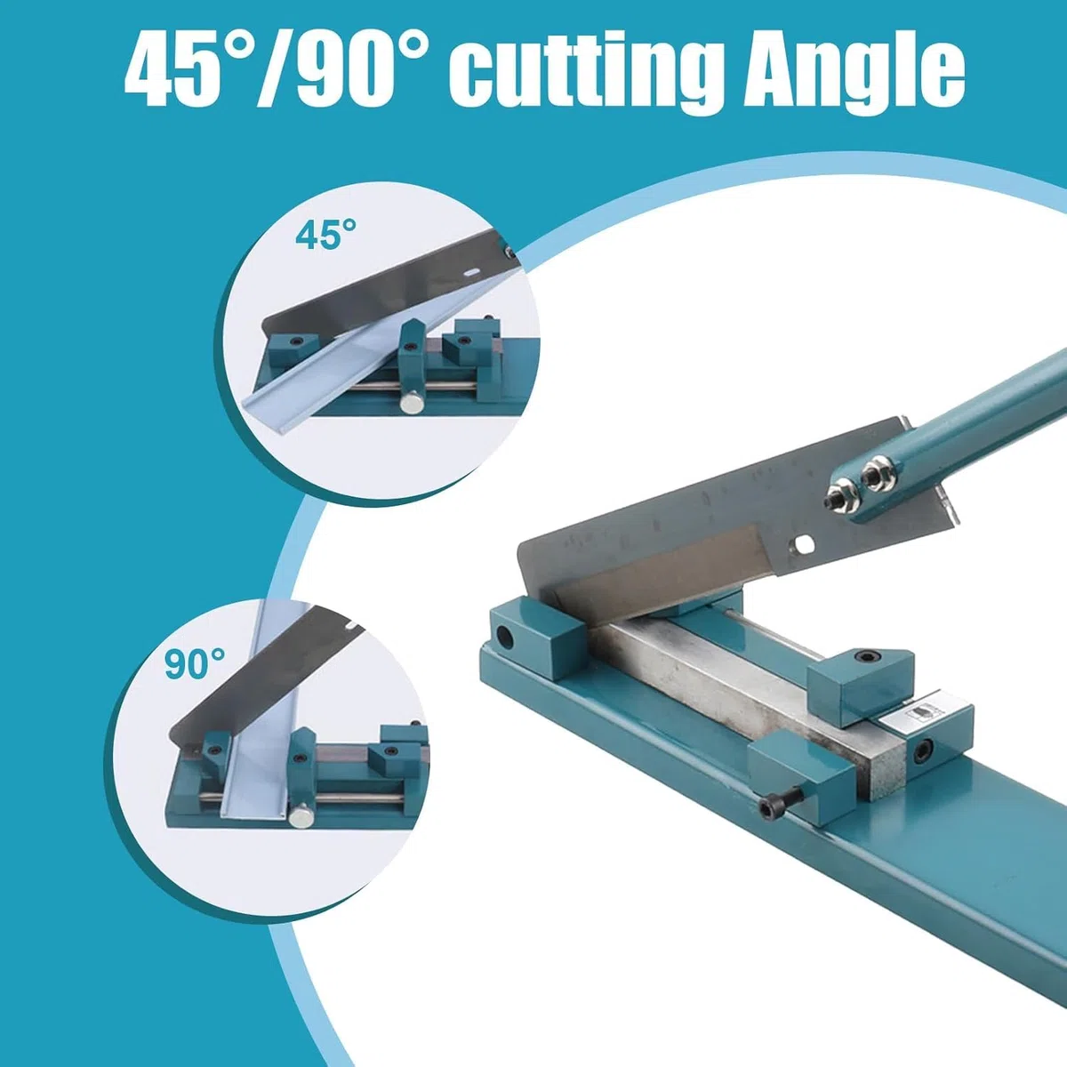 Taglierina per Canaline in PVC con Angoli Regolabili 45° e 90°, Forbice Professionale per Condotti di Cablaggio, Tubo Flessibile in PE, Taglio Preciso per Impianti Elettrici