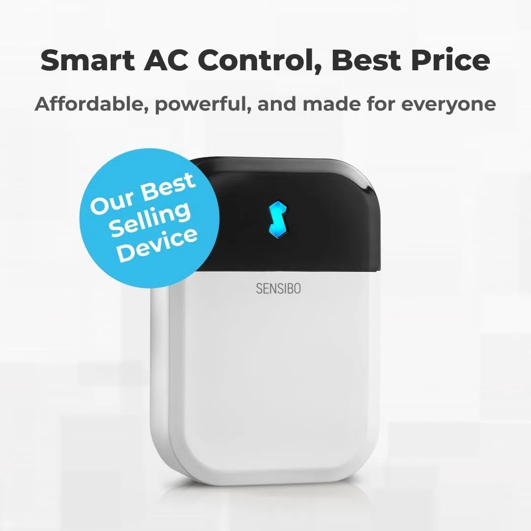 Sensibo Sky 3 Pack, Smart Home Air Conditioner System - Quick & Easy Installation. Maintains Comfort with Energy Efficient App - Automatic On/Off. Wifi, Google, Alexa and Siri.