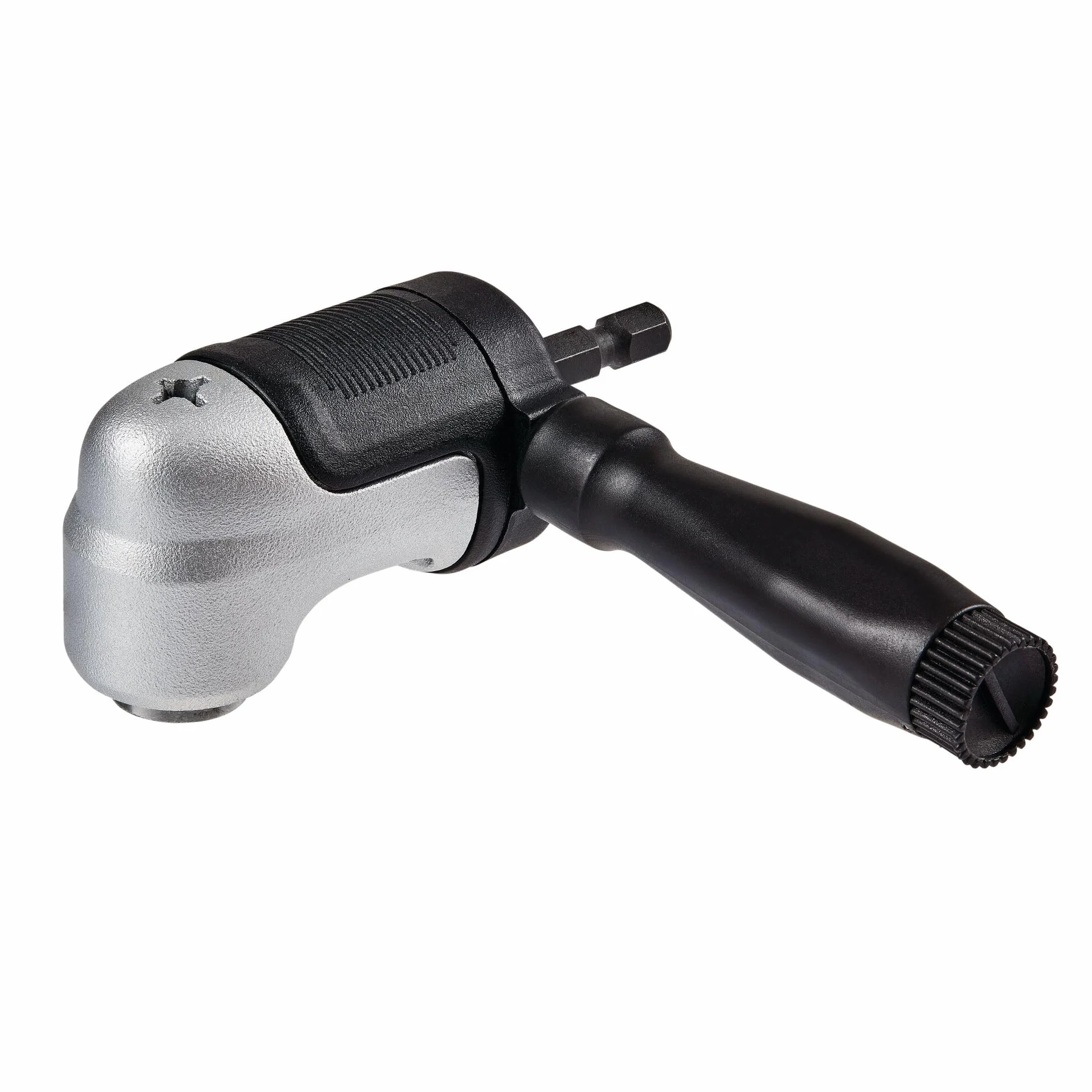 DEWALT Adattatore per trapano ad angolo retto, FlexTorq, sistema 4 in 1, compatto, albero flessibile dritto, 30,5 cm (DWAMRASETFT)