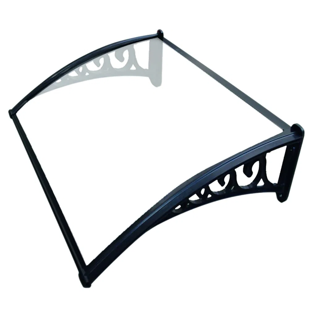 Pensilina modulare in kit lamina in policarbonato trasparente 150x100cm 821-73