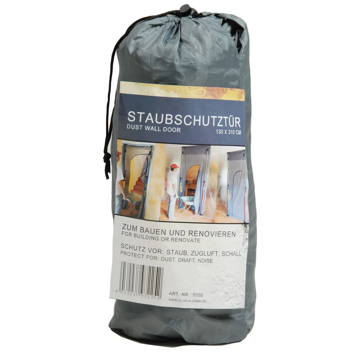 Copertura antipolvere porta/ – Parete 310 x 130 cm klettverschl.