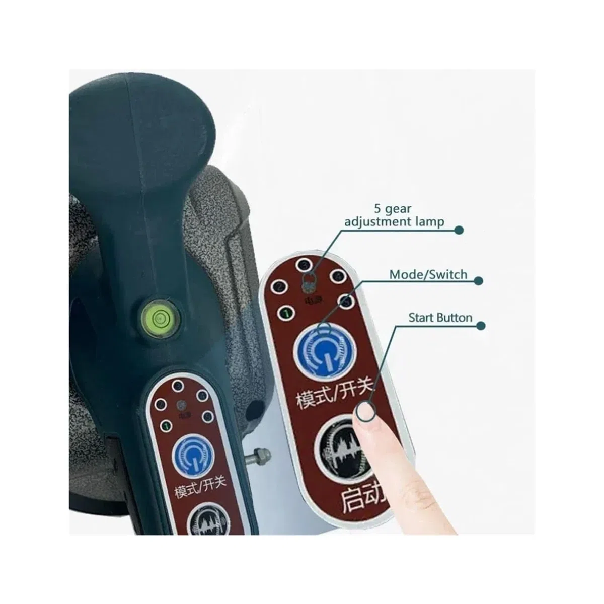 Macchina per Piastrelle, Strumento intellinte for macchine for la posa di piastrelle in ceramica livellanti a vibrazione ad alta potenza da 12 V/21 V(24V)