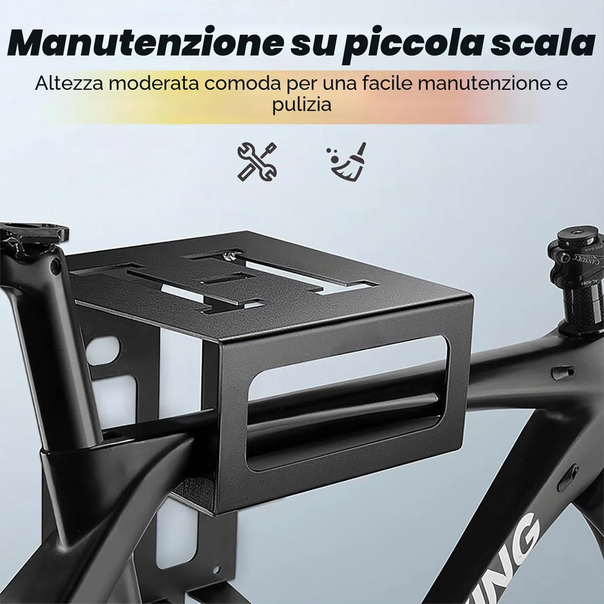 Supporto da parete per bicicletta, supporto da parete per bicicletta, supporto da parete, supporto per bicicletta, carico massimo 20 kg