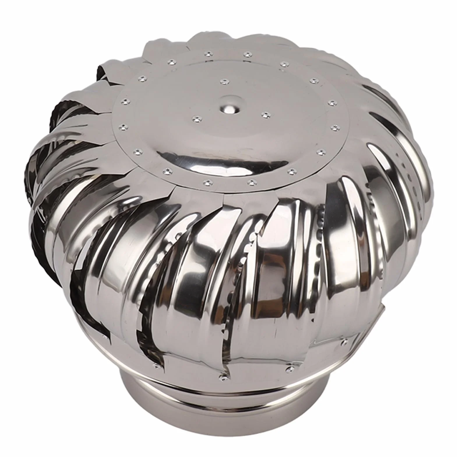 SEAFRONT Comignolo Girevole in Acciaio Inox per Ventilazione Anti-spiffero, Migliora L'efficienza di Combustione, per Uso Domestico e Commerciale (Tipo 200 Addensato)