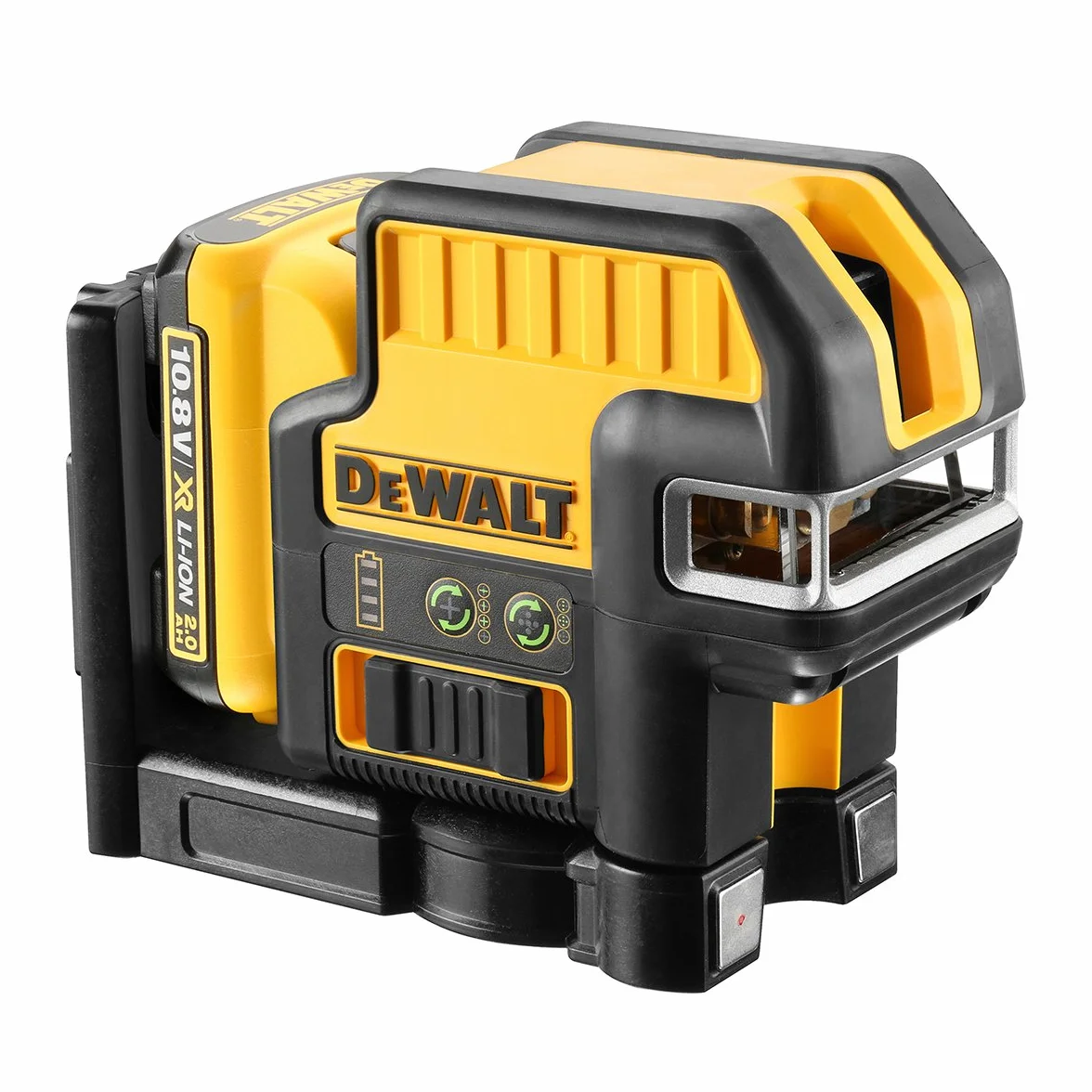 DeWalt DCE0825D1G-QW A 5 Linee Laser, Verde, 10.8 V, Nero