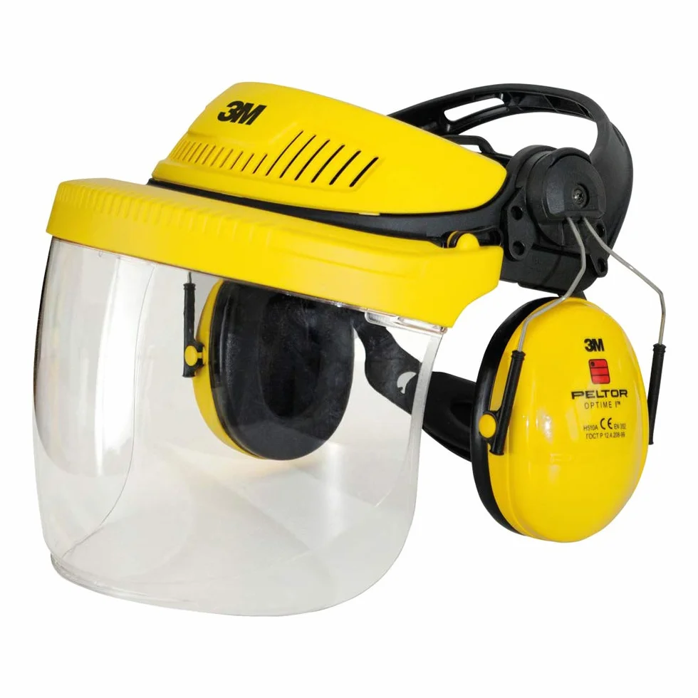 3M G500 - Protezione per il viso, colore: Giallo