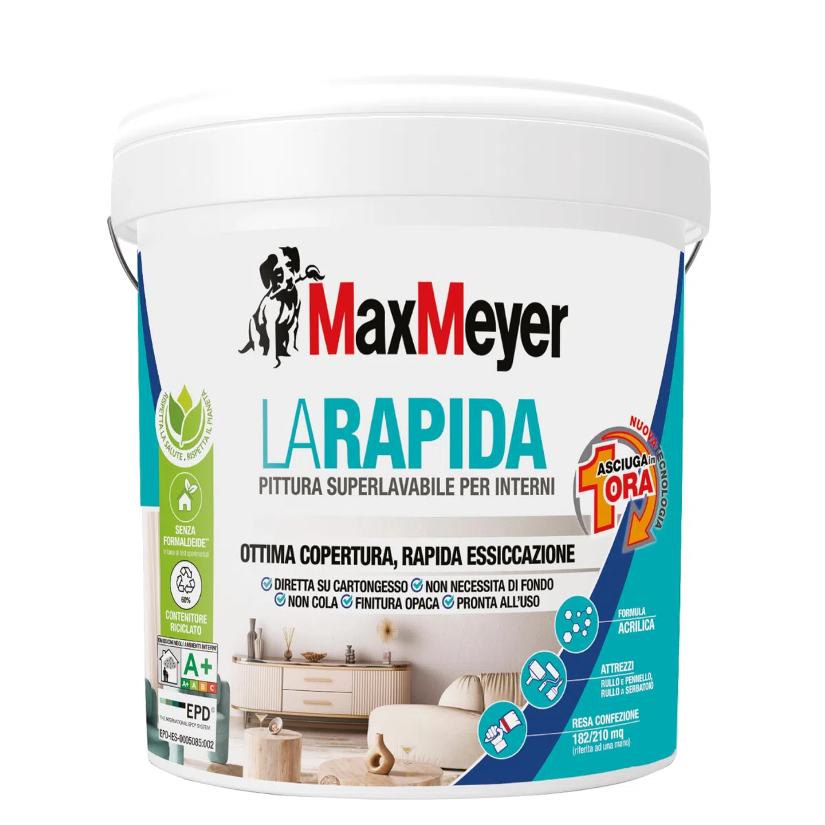 MAXMEYER La Rapida Superlavabile 14 L, 14L, 2025